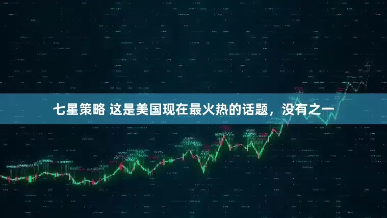 七星策略 这是美国现在最火热的话题，没有之一