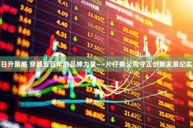 日升策略 穿越五百年的品牌力量——片仔癀公司守正创新发展纪实