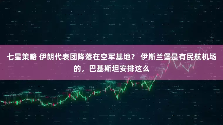 七星策略 伊朗代表团降落在空军基地？ 伊斯兰堡是有民航机场的，巴基斯坦安排这么